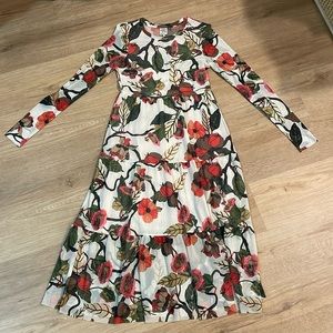Baum Und Pferdgarten mesh floral dress